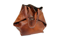 PU Leather Oversized Tote Bag Large Handbag with Internal Cosmetic Bag