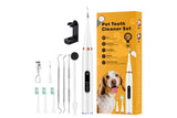 Dog Plaque And Tartar Remover Electric Dogs Teeth Cleaning Kit Ultrasonic Pet Teeth Cleaner