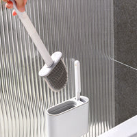 Wall-mounted Toilet Cleaning Brush Kit