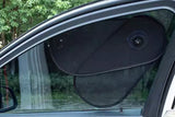 2-In-1 Car Window Sun Shade Mesh Side Window Sun Visor for Glare Reduction