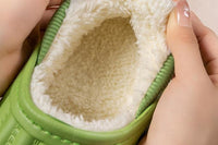 Water Resistant Fleece Warm Slippers