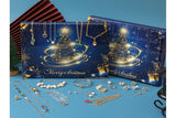 24-Day Jewelry Advent Calendar – Bracelets Necklaces Earrings Kit