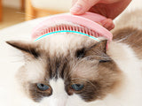 2pcs Curved Pet Brush for Dogs and Cats Pet Grooming Brushes Fur Removal