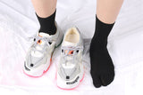 3 Pairs Flip Flop Socks Tabi Split Toe Socks Toe Socks for Men Women