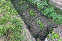 Black Grow Tunnel Net Mesh Plant Cover for Lasting Protection Against Birds