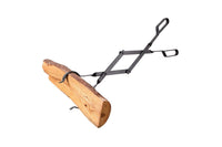 Log Grabber Fireplace Tong Wood Fired Oven Tool Grill Camping Fire Pit Tool