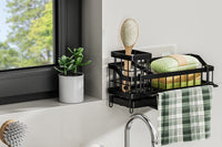 Wall Mount Sponge Holder Rotating Drain Rack