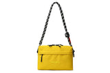 Travel Crossbody Bag with Luggage Sleeve Multi Layer Card Slots Sling Bag Passport Purse