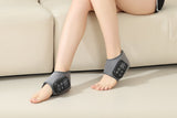 5 Levels Wireless Heated Ankle Massager Vibration Massager Foot Ankle Wrap Ankle Brace