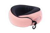 Ergonomic Travel Neck Pillow with Chin Support Massage Points and Hook