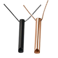2Pcs Anxiety Breathing Necklace for Stress Relief