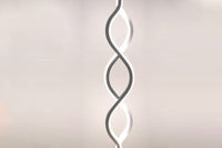 Bedside Lamp 3-Way Dimmable Spiral LED Table Lamp