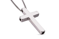 Meditation Breathing Necklace Cross Stress Reducing Necklace