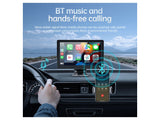 7-Inch Wireless CarPlay Display with AHD Backup Camera