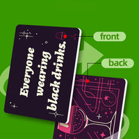 50 Sheets Fun Drinking Parties Game Cards