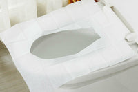 200Pcs Toilet Seat Cover Paper Portable Biodegradable Disposable Sanitary Flushable