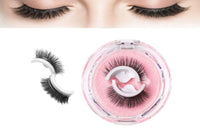 3 Pairs of Self-Adhesive Eyelashes Reusable Glue Free False Eyelashes