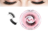 3 Pairs of Self-Adhesive Eyelashes Reusable Glue Free False Eyelashes