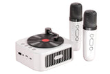 Portable Wireless Speaker with Two Microphones Stereo Scene