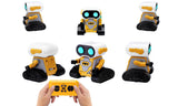 Rechargeable Remote Control Robot Toy with Gesture Sensing and LED Light Effects
