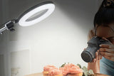Ring Light Overhead Camera Phone Mount for Video Recording Zoom Meeting