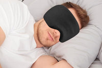 Airplane Travel Pillow with Head Strap and Eye Mask for Sleep