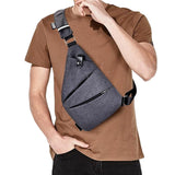 Anti-Theft Sling Bag Chest Bag for Left Right Hand User