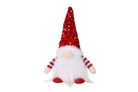 Christmas Gnome Xmas Decor with LED Light and Bling Hat