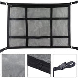 Car Roof Ceiling Cargo Net Pouch Universal Mesh Storage Bag