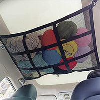 Car Roof Ceiling Cargo Net Pouch Universal Mesh Storage Bag