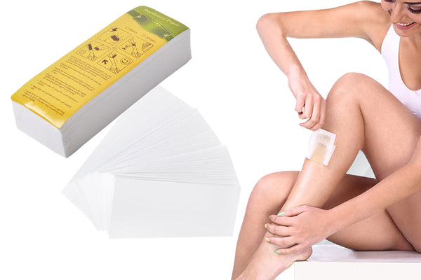 100 Sheets Depilatory Paper Wax Strips for Hair Removal