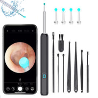 Ear Cleaner Ear Wax Removal Otoscope with Camera with 8Pcs Ear Pick Kit