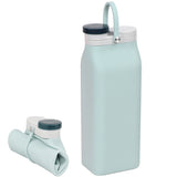 600ml Collapsible Silicone Water Bottle for Travel Sports