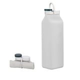 600ml Collapsible Silicone Water Bottle for Travel Sports
