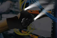 Pair of Outdoor Night Light Waterproof Fishing Gloves