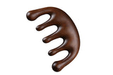 Wooden Wide Teeth Scalp Meridians Massage Comb