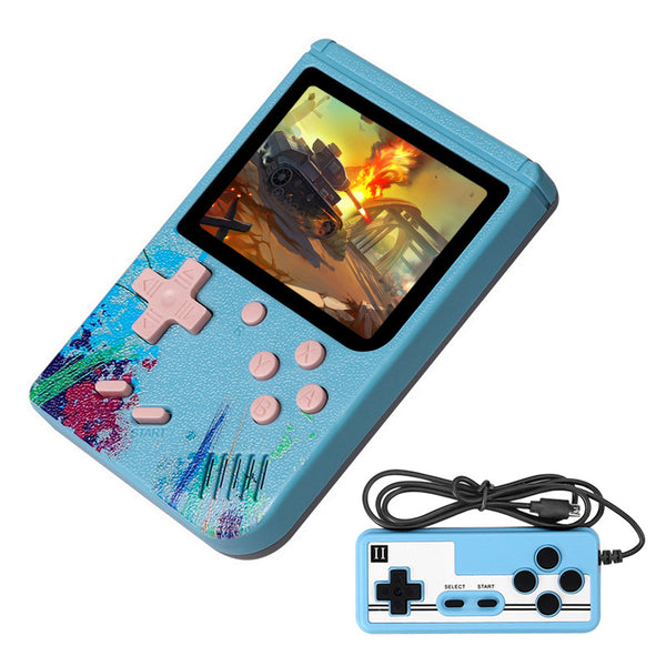 AUINWORLD 500 In 1 Portable Handheld Retro Video Game Console Doubles Mode