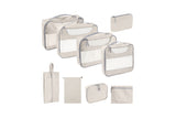 Set of 9Pcs Travel Packing Cube Organizer