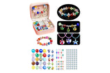 131 Pieces DIY Bracelet Kids Charm Bracelet Making Kit Beads Bracelet DIY Craft