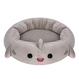 40cm Cartoon Pet Bed Cat Dog Calming Sleeping Bed Plush Pet Bed Pet Kennel Bed