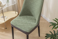 2Pcs Elastic Jacquard Chair Covers