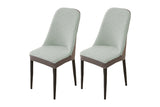 2Pcs Elastic Jacquard Chair Covers