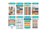 16 Sheets Boho Kids Educational Posters