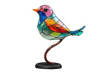 Stained  Birds Home Ornament Decorations