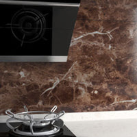 5M Marble Texture Wall Sticker Decor Self Adhesive Contact Paper for Kitchen Worktop