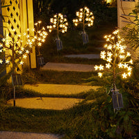 2Pack Solar Garden Lights Outdoor Decorative Lights