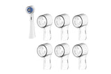 6Pcs Electric Toothbrush Clear Round Head Cover for Oral B