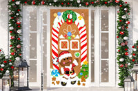 Christmas Santa Door Covers Xmas Wall Decor