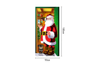 Christmas Santa Door Covers Xmas Wall Decor