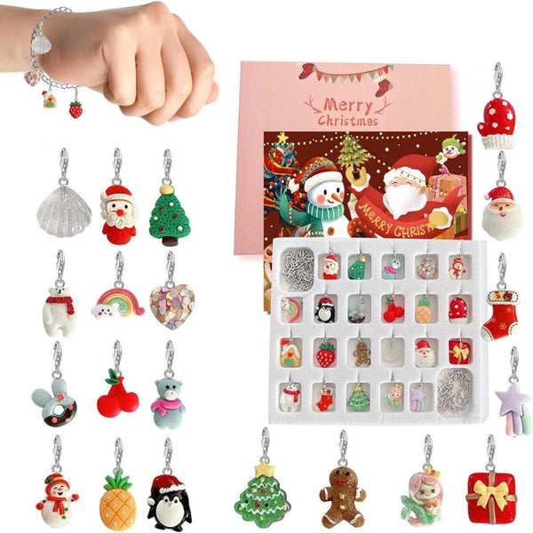 Christmas Countdown Advent Calendar 24 Days Blind Box Christmas Gifts